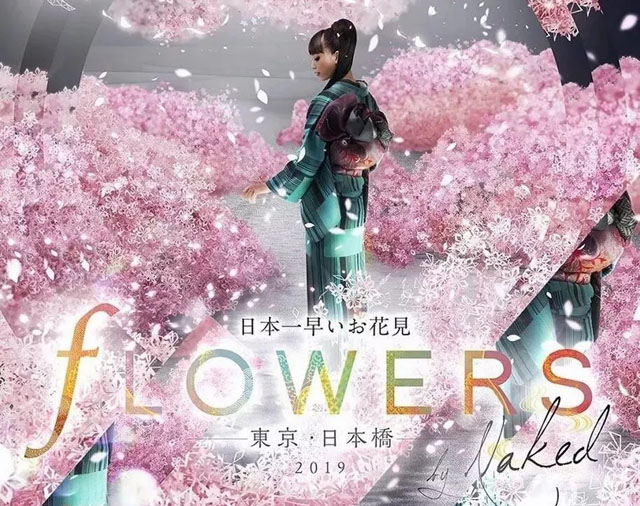 �ձ���Flowers by Naked����ý�wˇ�g(sh��)չ